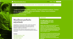 Desktop Screenshot of dramacorner.fi