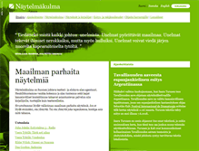 Tablet Screenshot of dramacorner.fi